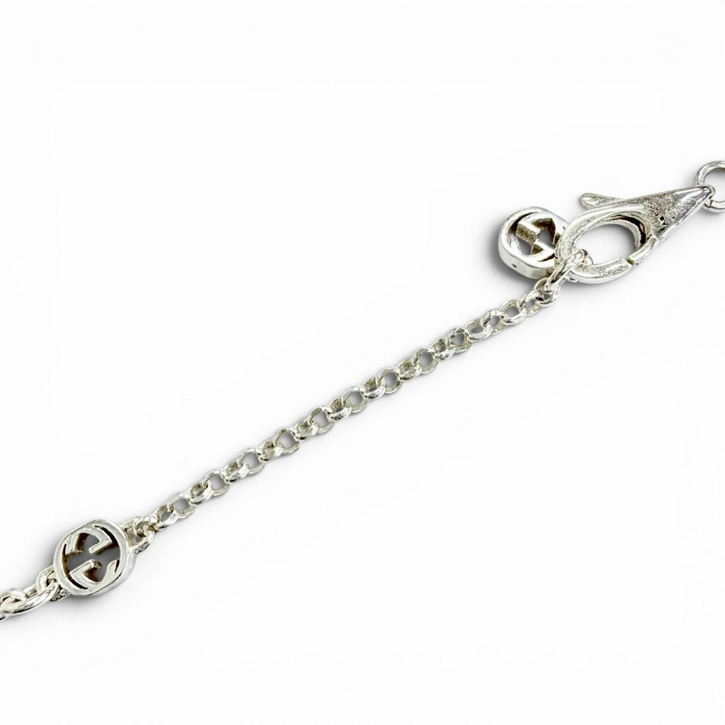 Gucci Double Necklace 925 Silver Box Large Recommended — view 7