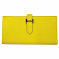 Hermes Bearn Souffle Veau Epsom Jo Nunapur Silver Wallet