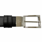 Gucci Leather GG Supreme Canvas Square Buckle Reversible Belt Black 90 36 — view 6