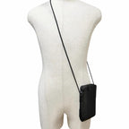 Louis Vuitton Monogram Shadow Lace Up Leather Pouch Black — view 2