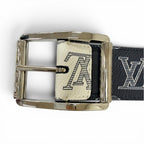 Louis Vuitton Ceinture Reverso Leather Chapman Brazza Monogram Savannah Belt — view 6