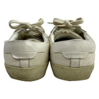 Saint Laurent Paris Sneakers 38 Ivory White Distressed Leather — view 3