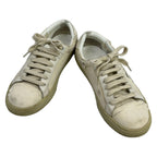Saint Laurent Paris Sneakers 38 Ivory White Distressed Leather — view 2