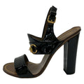 Gucci Sandals 36.5 Black Horsebit Leather