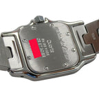 Cartier Watch Santos Galbe SM Quartz Stainless Steel Gold YG Combination — view 6