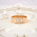 Hermes D'ancre PM 53 Ring Gold 18k Diamond