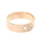 Hermes D'ancre PM 53 Ring Gold 18k Diamond — view 6