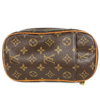 Louis Vuitton Belt Bag Pochette Gange Monogram Canvas Brown