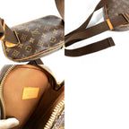 Louis Vuitton Belt Bag Pochette Gange Monogram Canvas Brown — view 9