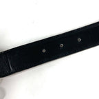 Hermes Belt Elephant Logo Leather Black — view 6