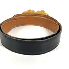 Hermes Belt Elephant Logo Leather Black — view 4