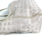 Chanel Tote New Travel Line Leather Nylon Beige — view 3