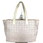Chanel Tote New Travel Line Leather Nylon Beige — view 2