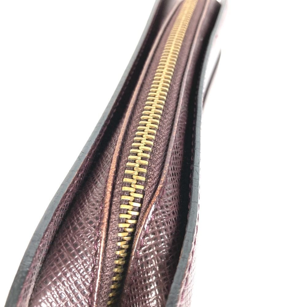 Louis Vuitton Second Bag Baikal Taiga Leather Acajou Purple — view 7