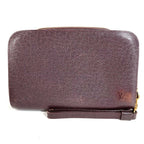 Louis Vuitton Second Bag Baikal Taiga Leather Acajou Purple