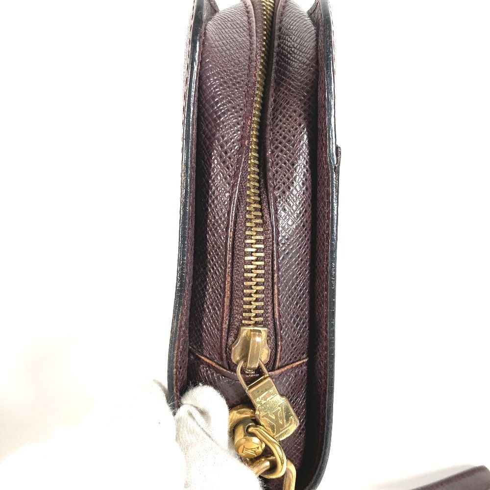 Louis Vuitton Second Bag Baikal Taiga Leather Acajou Purple — view 6