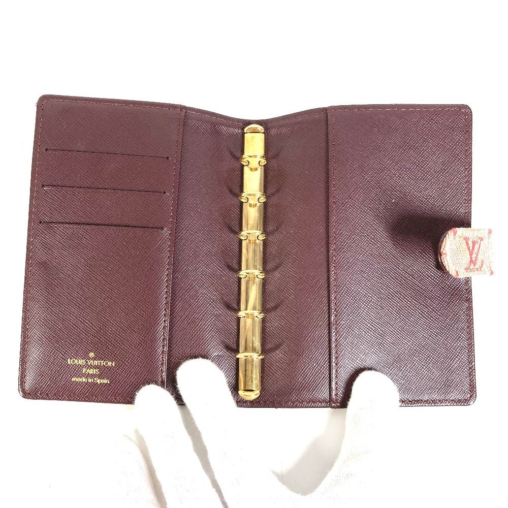 Louis Vuitton Notebook Cover Agenda PM Monogram Mini Canvas Cerise — view 8