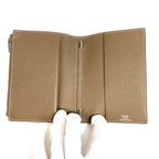 Hermes Notebook Cover EA Zip Leather Etoupe Gray Agenda — view 8
