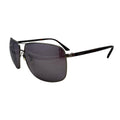 Gucci Sunglasses Double Bridge Logo Tortoiseshell Pattern Brown Silver Eyewear