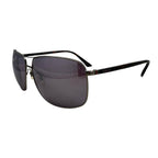 Gucci Sunglasses Double Bridge Logo Tortoiseshell Pattern Brown Silver Eyewear