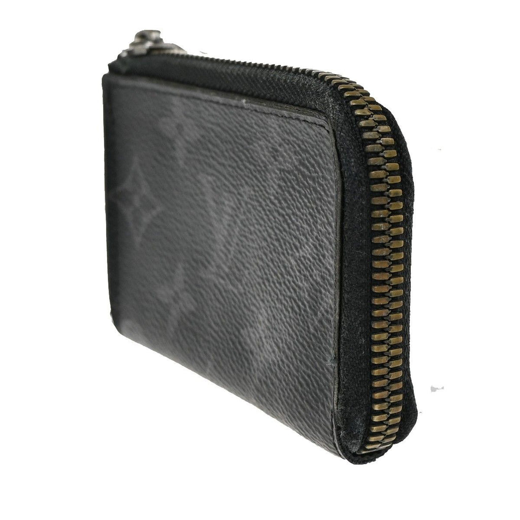 Louis Vuitton Porte-Monnaie Joule Coin Case Monogram Eclipse Black — view 2