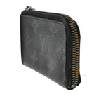 Louis Vuitton Porte-Monnaie Joule Coin Case Monogram Eclipse Black — view 2