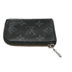 Louis Vuitton Porte-Monnaie Joule Coin Case Monogram Eclipse Black — view 5