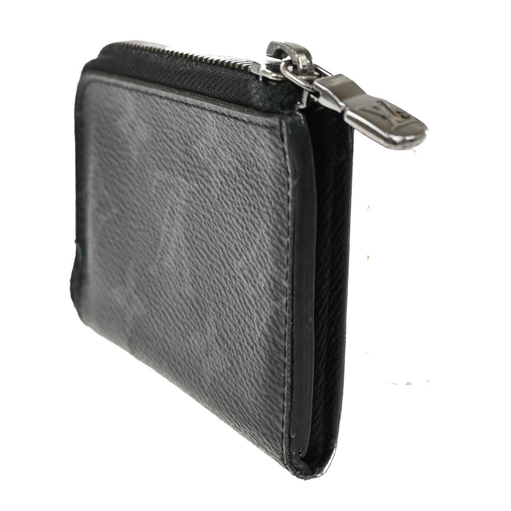 Louis Vuitton Porte-Monnaie Joule Coin Case Monogram Eclipse Black — view 3