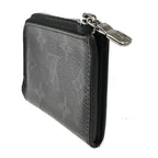 Louis Vuitton Porte-Monnaie Joule Coin Case Monogram Eclipse Black — view 3
