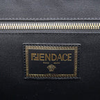 Fendi Fender Chela Medusa Canvas Tote — view 7