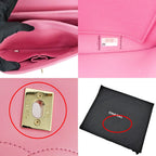 Chanel Top Handle Trendy CC Pink Lambskin Flap Chain — view 9