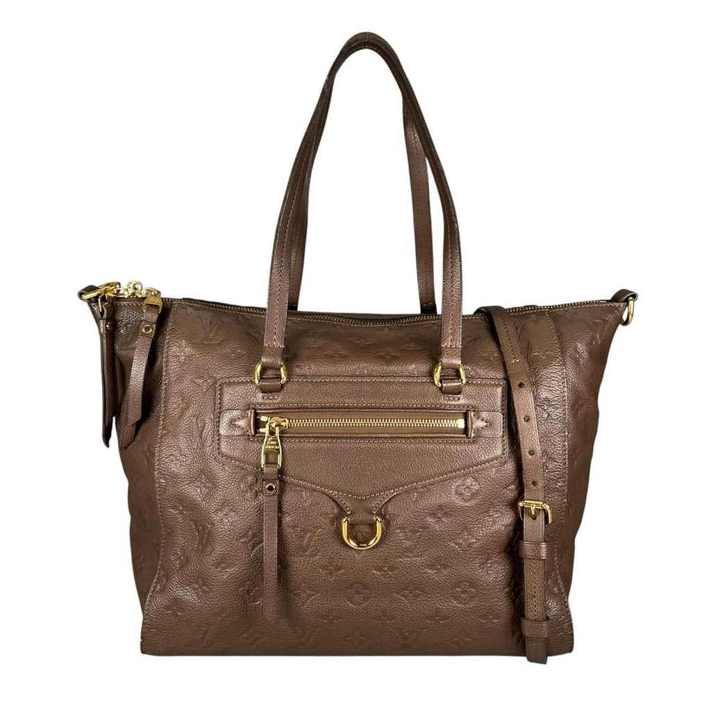 Louis Vuitton Tail 2-Way Shoulder Bag Lumineers PM Brown