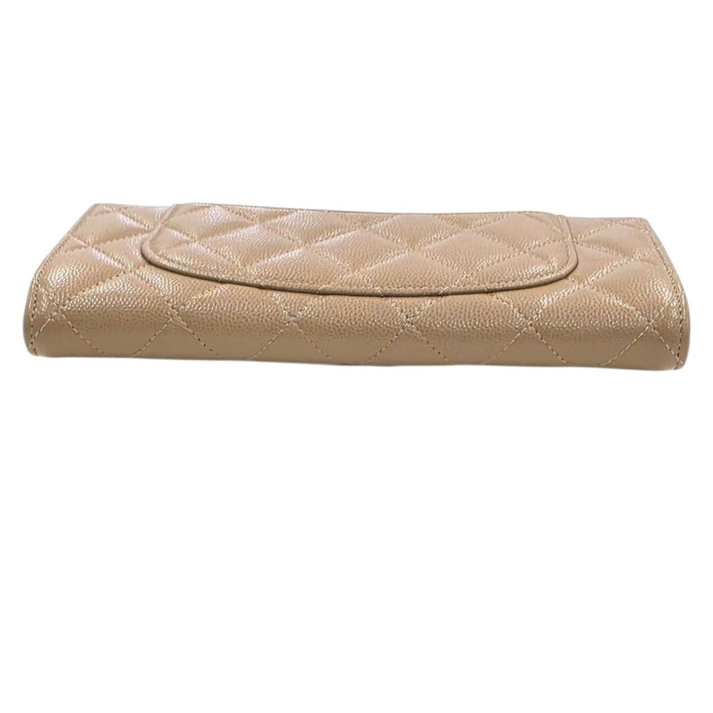 Chanel Quilted Caviar Bifold Wallet — view 4