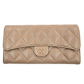 Chanel Quilted Caviar Bifold Wallet