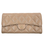 Chanel Quilted Caviar Bifold Wallet