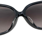 Gucci Sunglasses Interlocking Logo Black Gray Eyewear — view 6