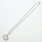 Gucci Interlocking Silver Necklace 49 cm — view 6