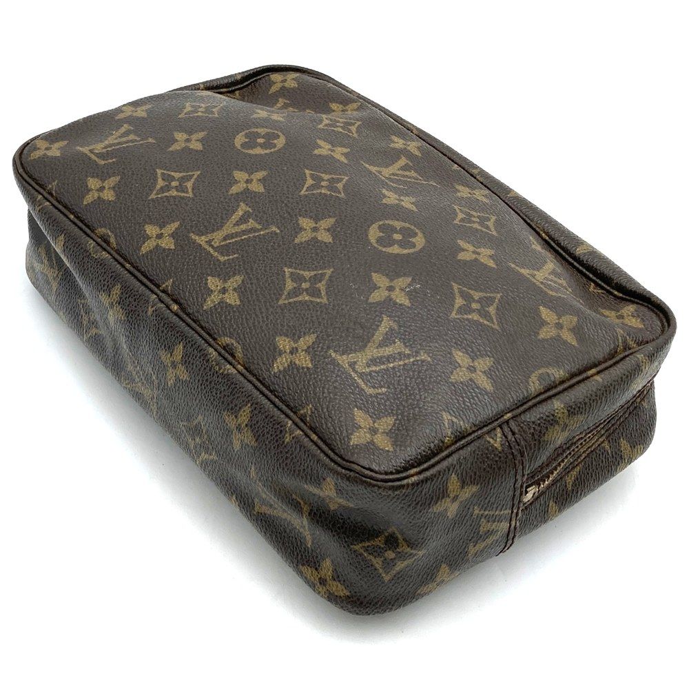 Louis Vuitton Trousse Toilette 28 Pouch Monogram Canvas Brown — view 2