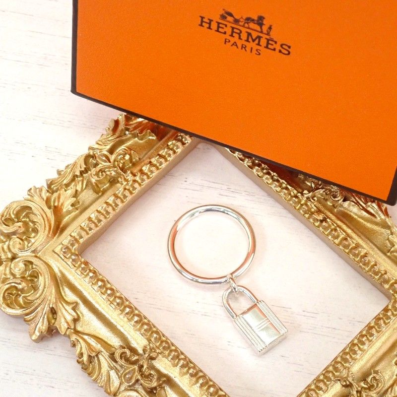 Hermes Kelly Cadena Ring 51 925 Sterling Silver