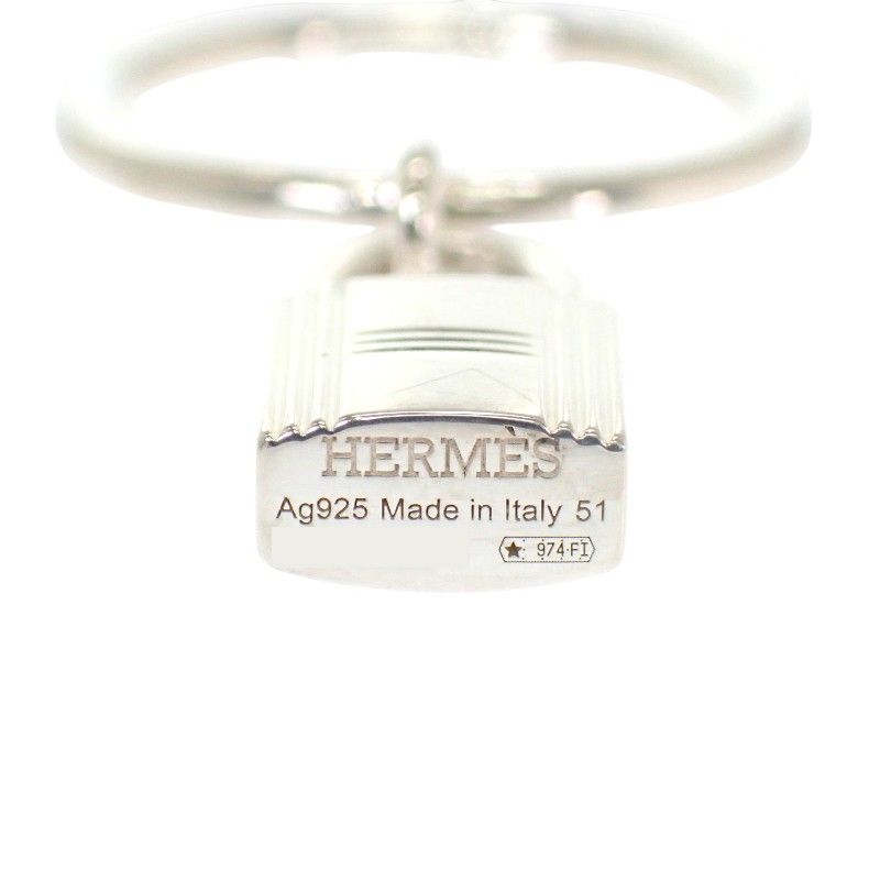 Hermes Kelly Cadena Ring 51 925 Sterling Silver — view 7