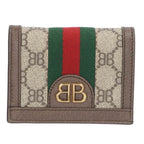 Gucci Sherry Line BB Logo All Over Pattern Bifold Wallet
