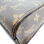 Louis Vuitton Monogram Handbag Sac Plat BB Brown — view 8