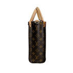 Louis Vuitton Monogram Handbag Sac Plat BB Brown — view 4