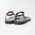 Gucci Sandals 37 Web Line Thong — view 3