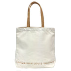 Louis Vuitton Limited Edition Museum Tote White Fondation