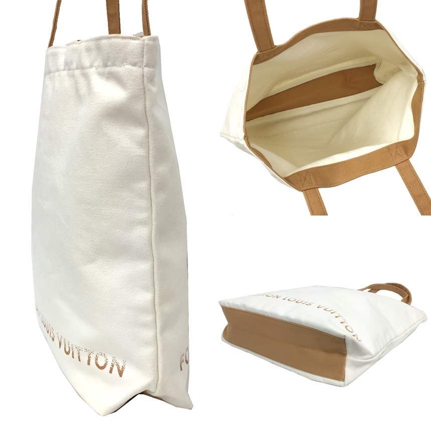 Louis Vuitton Limited Edition Museum Tote White Fondation — view 2