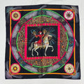 Hermes Carre 90 Scarf Silk Feux D'artifice Fireworks Multicolor