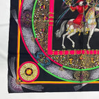 Hermes Carre 90 Scarf Silk Feux D'artifice Fireworks Multicolor — view 4