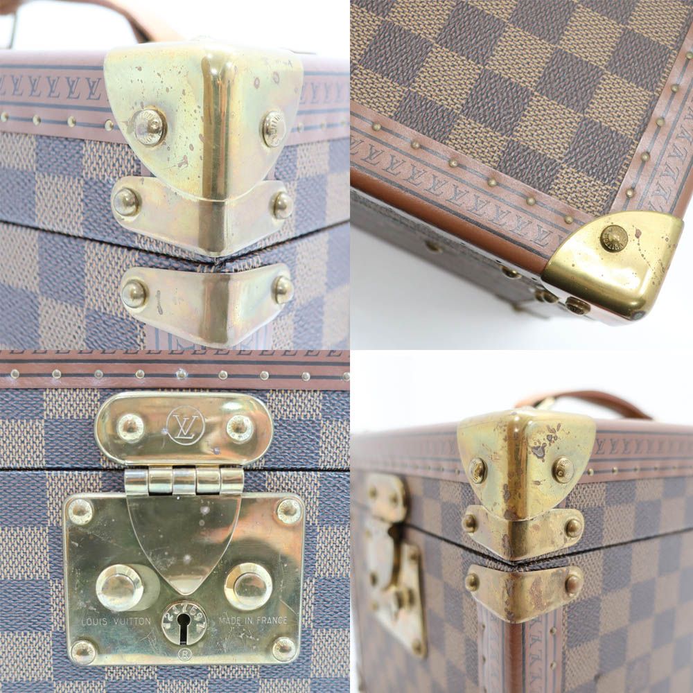 Louis Vuitton Heaven Damier Boite Flacon Cosmetic Box Makeup Box Trunk — view 5