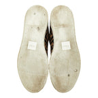 Fendi Zucca Sneakers 8 Brown Black Canvas Leather — view 5